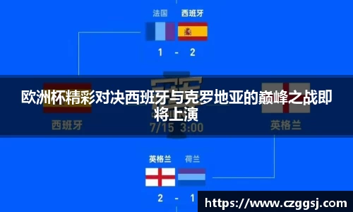 欧洲杯精彩对决西班牙与克罗地亚的巅峰之战即将上演